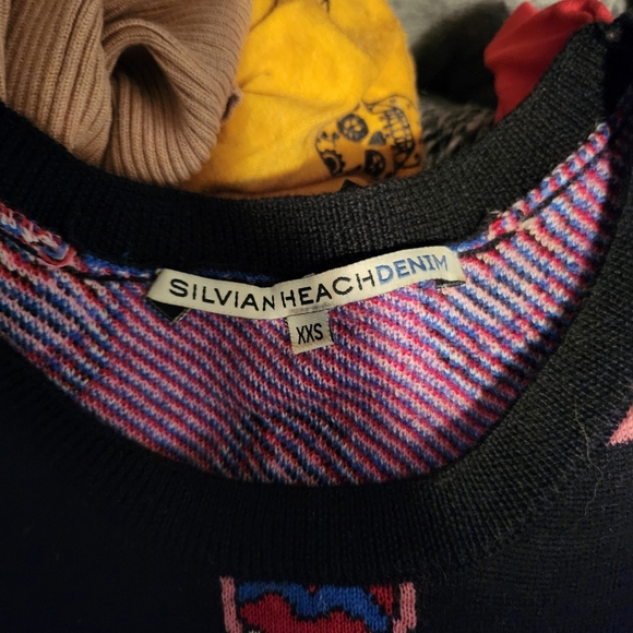 Silvian Heachdenim mouth motif sweater - Picture 2 of 8
